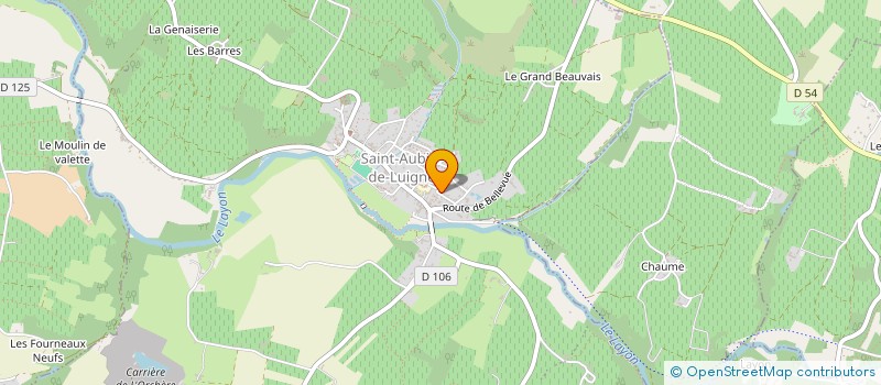 localisation de l'entreprise SCI DU LAYON  VAL-DU-LAYON