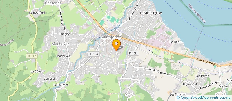 localisation de l'entreprise SCI DU LECHET à SAINT-JORIOZ