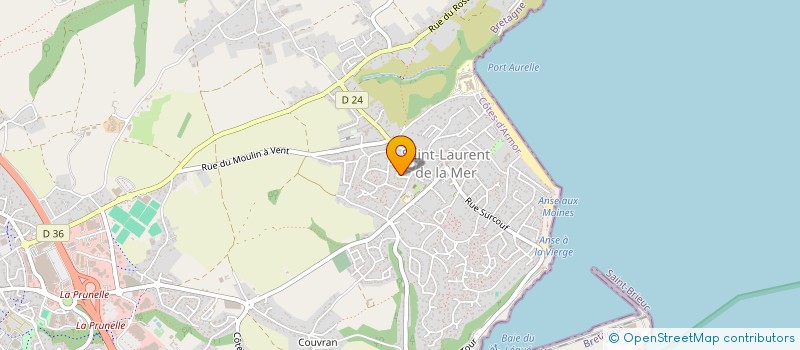 localisation de l'entreprise SCI DU LEGUE  PLERIN