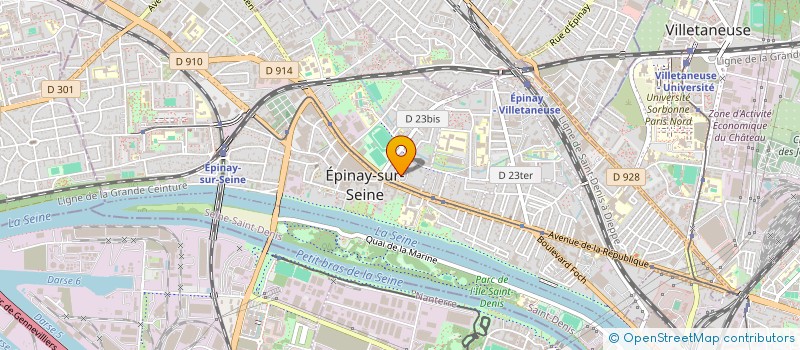 localisation de l'entreprise SCI DU LEMAN à EPINAY-SUR-SEINE