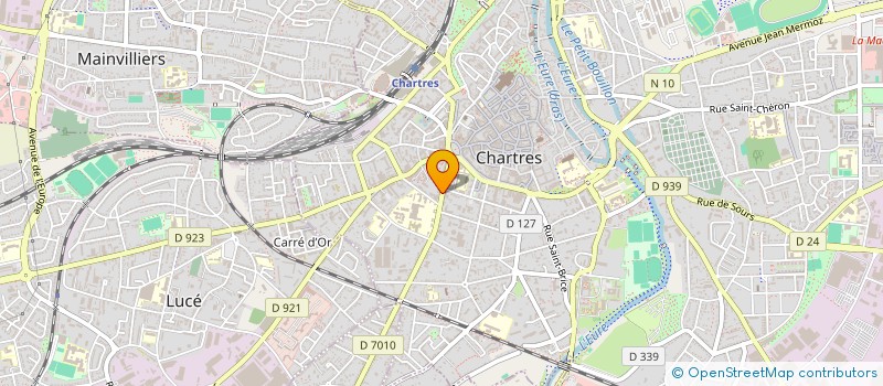 localisation de l'entreprise SCI DU LEUY à CHARTRES