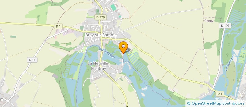 localisation de l'entreprise SCI DU LEVANT  BRAY-SUR-SOMME