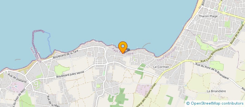 localisation de l'entreprise SCI DU LEVANT à LA PLAINE-SUR-MER