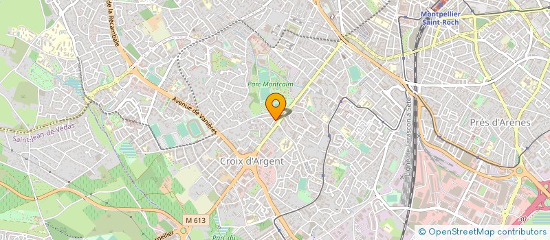 localisation de l'entreprise SCI DU LEVANT à MONTPELLIER