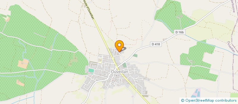 localisation de l'entreprise SCI DU LEVANT  OUVEILLAN