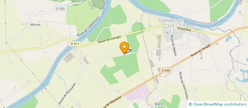 localisation de l'entreprise SCI DU LEVANT  LAFITTE-SUR-LOT