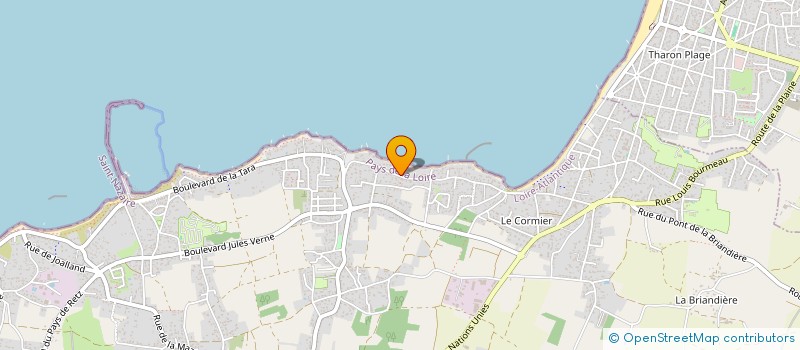 localisation de l'entreprise SCI DU LEVANT IV à LA PLAINE-SUR-MER
