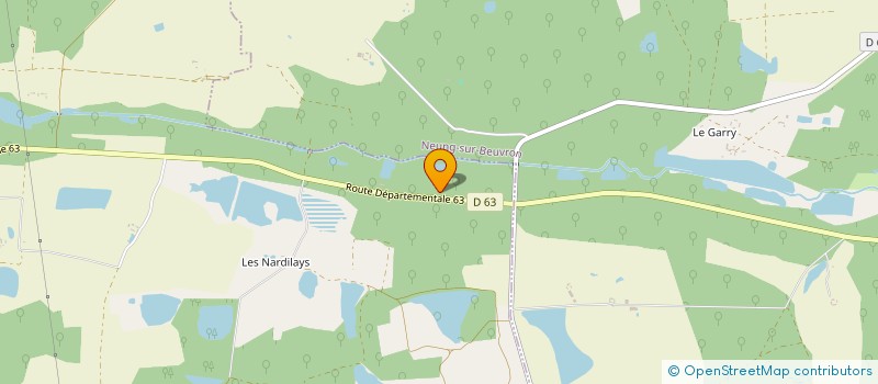 localisation de l'entreprise SCI DU LEZEAU  SOINGS EN SOLOGNE