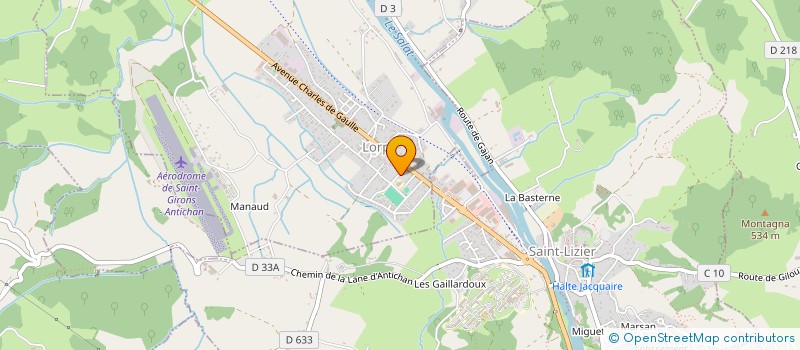 localisation de l'entreprise SCI DU LIAS à LORP-SENTARAILLE
