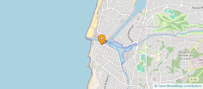 localisation de l'entreprise SCI DU LIDO à CAPBRETON