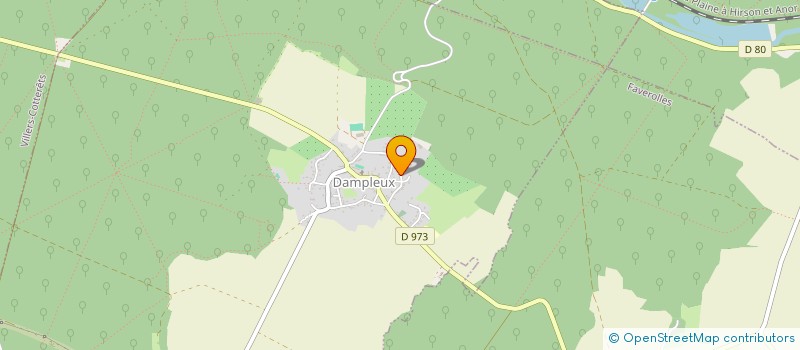 localisation de l'entreprise SCI DU LIEU DU LOUP  DAMPLEUX