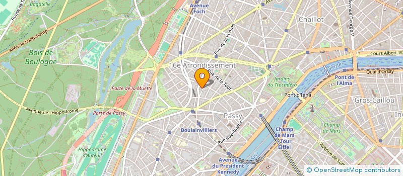 localisation de l'entreprise SCI DU LIEU GAUGAIN  PARIS