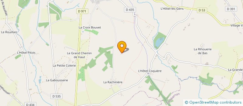 localisation de l'entreprise SCI DU LIEU LAISNEY à SAINT-SAUVEUR-VILLAGES
