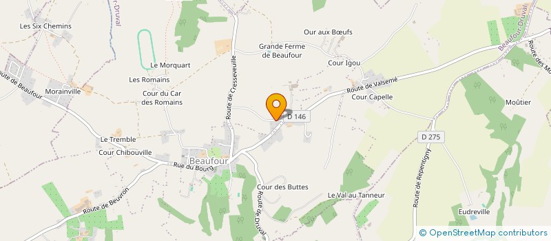 localisation de l'entreprise SCI DU LIEU VARIN à AUVILLARS