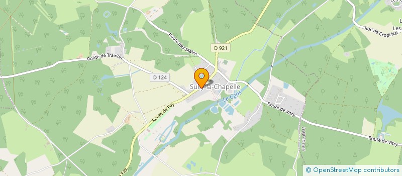 localisation de l'entreprise SCI DU LIEVRE D'OR à SULLY-LA-CHAPELLE