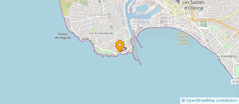 localisation de l'entreprise SCI DU LIGNEROLLES à LES SABLES D'OLONNE