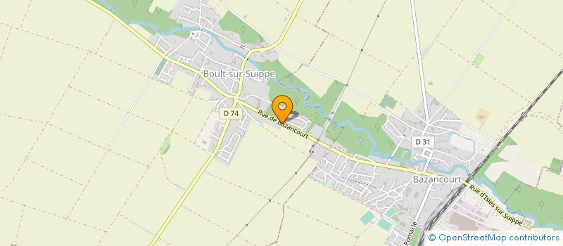 localisation de l'entreprise SCI DU LILAS  ISLES-SUR-SUIPPE