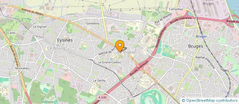 localisation de l'entreprise SCI DU LIMANCET  EYSINES