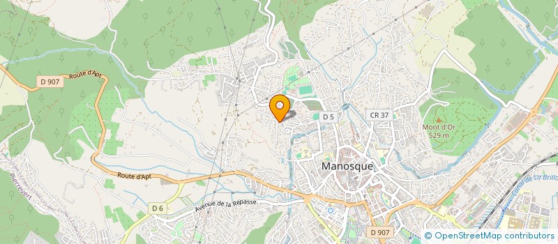 localisation de l'entreprise SCI DU LIMES à MANOSQUE