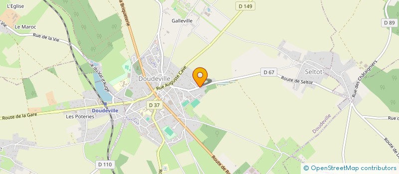 localisation de l'entreprise SCI DU LIN BLEU à DOUDEVILLE