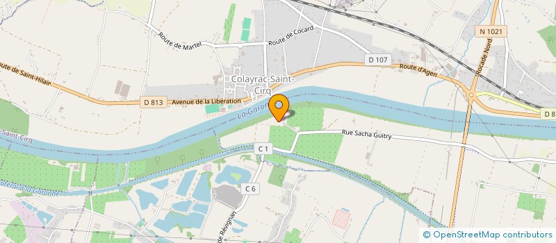 localisation de l'entreprise SCI DU LINO AU 7 RUE COPERNIC  LE PASSAGE