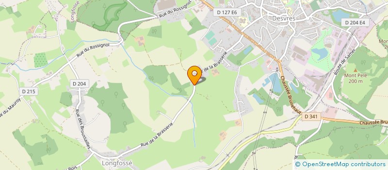 localisation de l'entreprise SCI DU LIOETTE  LONGFOSSE