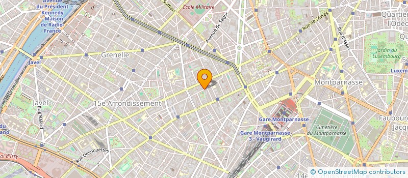 localisation de l'entreprise SCI DU LION à PARIS