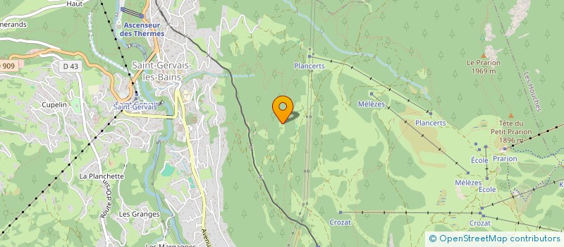 localisation de l'entreprise SCI DU LION  SAINT-GERVAIS-LES-BAINS