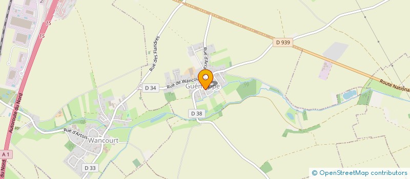 localisation de l'entreprise SCI DU LION  GUEMAPPE