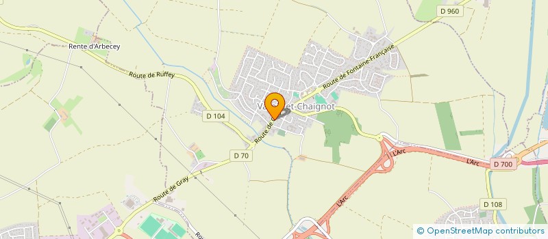 localisation de l'entreprise SCI DU LION  VAROIS-ET-CHAIGNOT