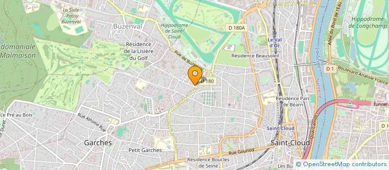 localisation de l'entreprise SCI DU LION à GARCHES