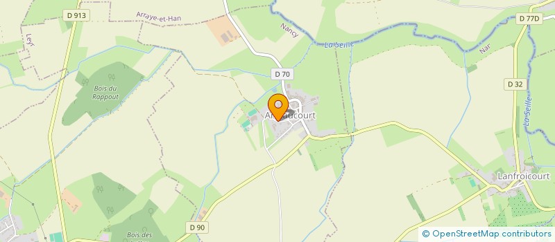 localisation de l'entreprise SCI DU LION  ARMAUCOURT