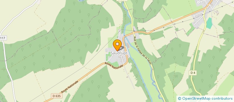 localisation de l'entreprise SCI DU LION à SAUDRUPT