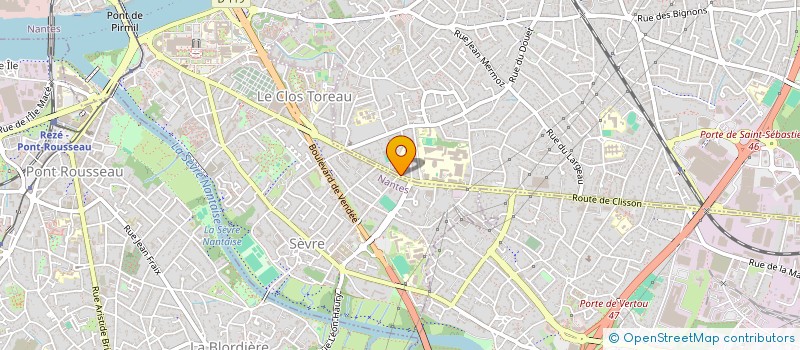 localisation de l'entreprise SCI DU LION D OR  SAINT-SEBASTIEN-SUR-LOIRE