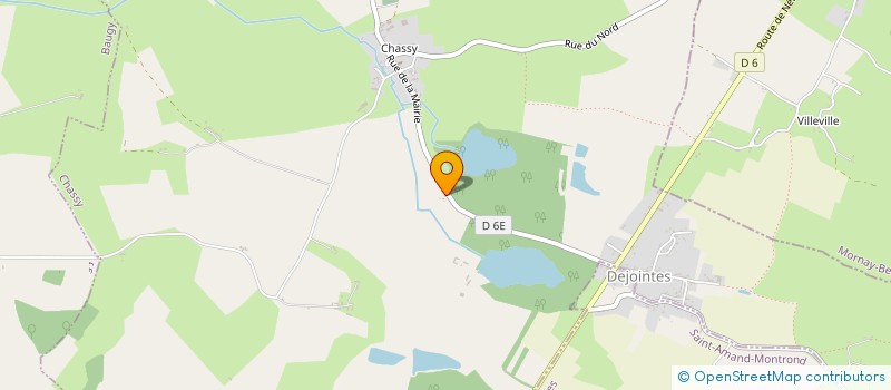 localisation de l'entreprise SCI DU LION D'OR  NERONDES