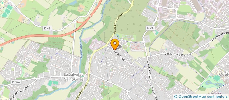 localisation de l'entreprise SCI DU LIORAN  PLAISANCE-DU-TOUCH