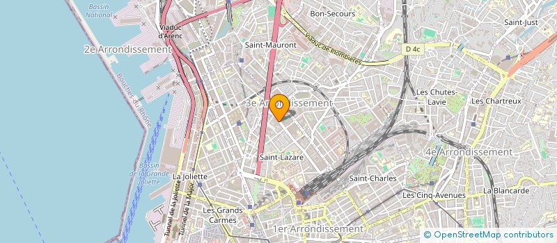 localisation de l'entreprise SCI DU LITTORAL à MARSEILLE