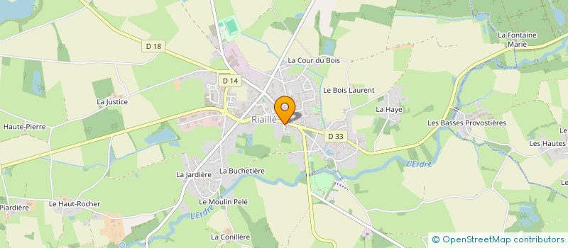 localisation de l'entreprise SCI DU LITTORAL à RIAILLE