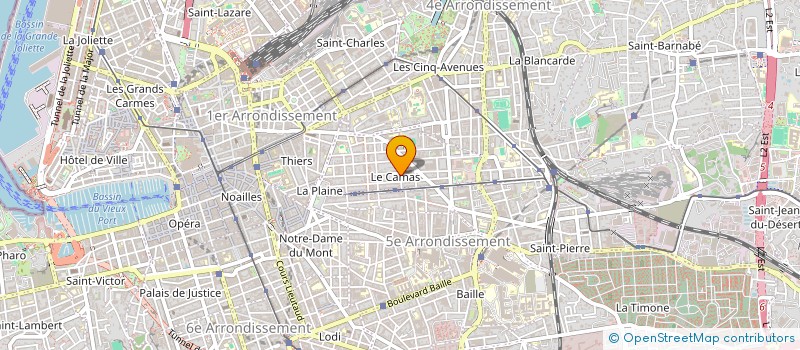localisation de l'entreprise SCI DU LOCARNO 1  MARSEILLE