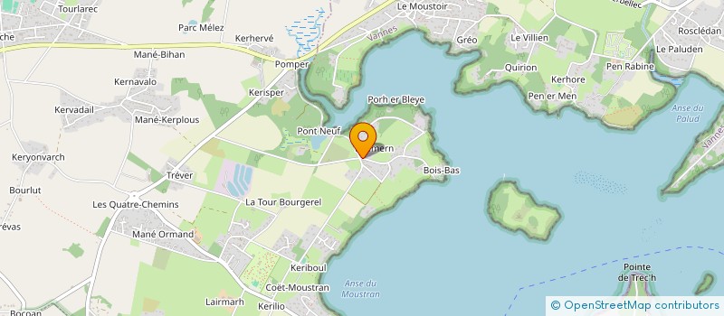 localisation de l'entreprise SCI DU LOCH  BADEN