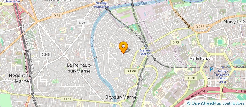 localisation de l'entreprise SCI DU LOGEMENT GMC  BRY-SUR-MARNE