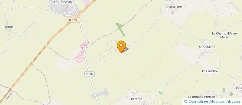 localisation de l'entreprise SCI DU LOGIS MARQUET DE BADARD  SAINT-SAUVANT