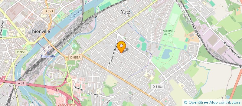 localisation de l'entreprise SCI DU LOISON  YUTZ