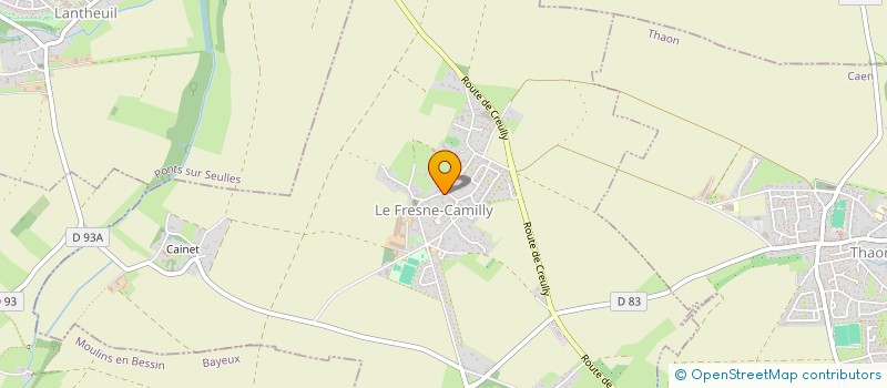 localisation de l'entreprise SCI DU LONDEL  LE FRESNE-CAMILLY