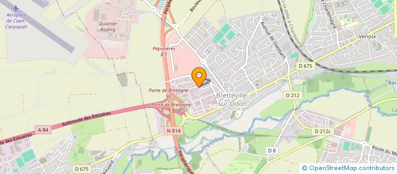 localisation de l'entreprise SCI DU LONG DOUET  BRETTEVILLE-SUR-ODON