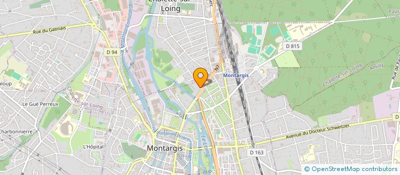 localisation de l'entreprise SCI DU LONGEARD à MONTARGIS