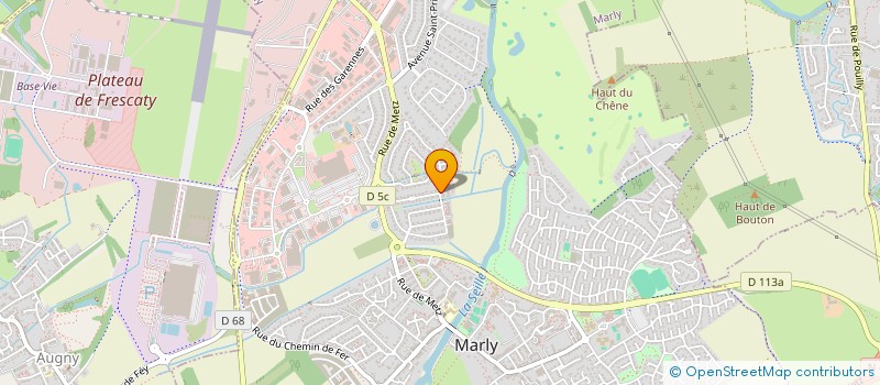 localisation de l'entreprise SCI DU LONGEAU  MARLY