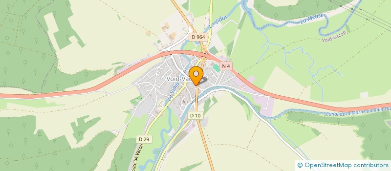 localisation de l'entreprise SCI DU LONGUENOT à VOID-VACON