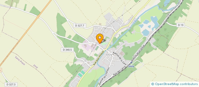 localisation de l'entreprise SCI DU LOSANGE à JOUY