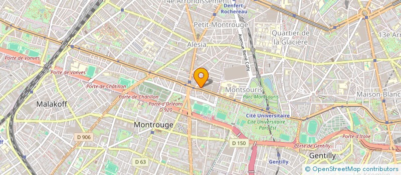 localisation de l'entreprise SCI DU LOT 364  PARIS